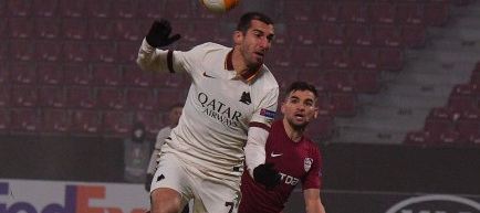 Europa League, Grupa A: CFR Cluj - AS Roma 0-2